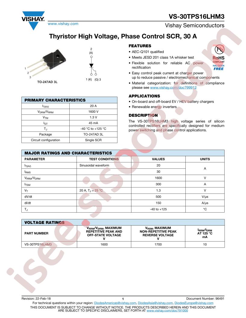 VS-30TPS16LHM3