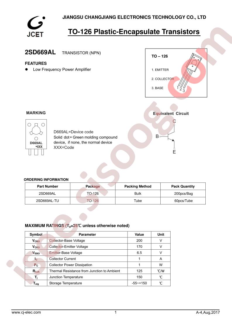 2SD669AL