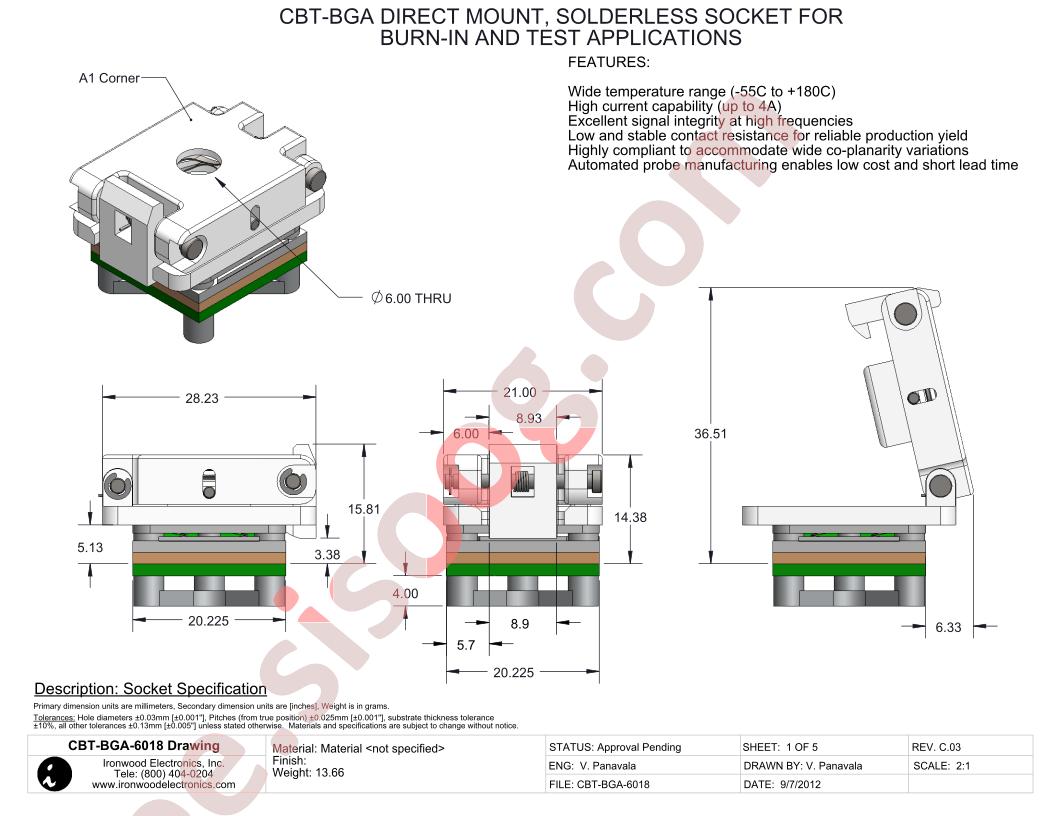 CBT-BGA-6018