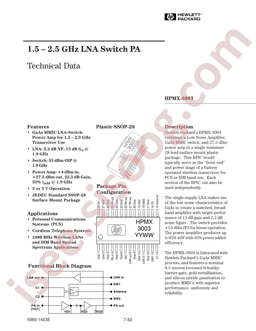 HPMX-3003-TR1