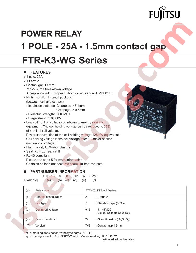 FTR-K3-WG