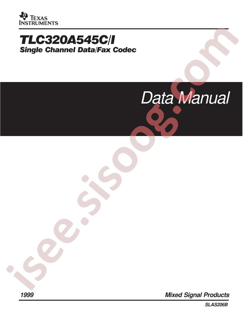 TLC320A545C