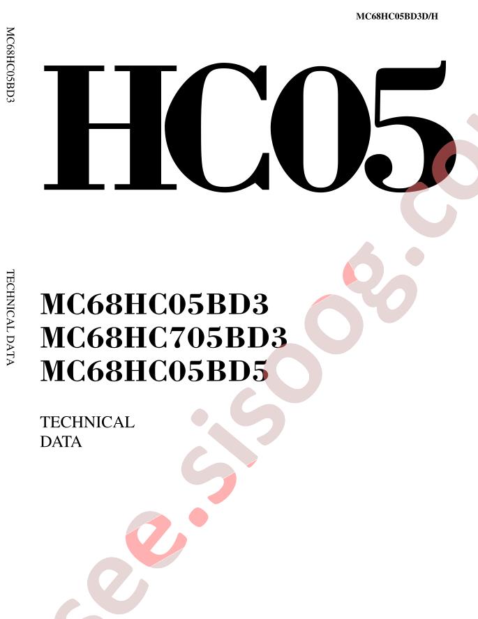 MC68HC05BD3