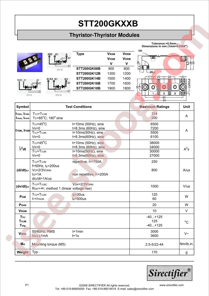 STT200GK14B