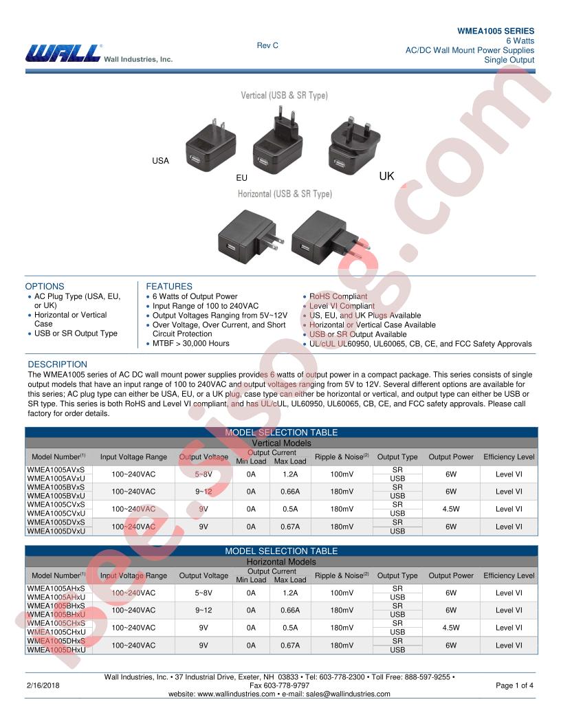 WMEA1005AHES