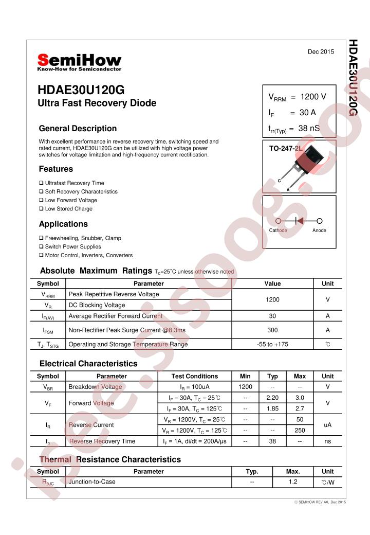 HDAE30U120G