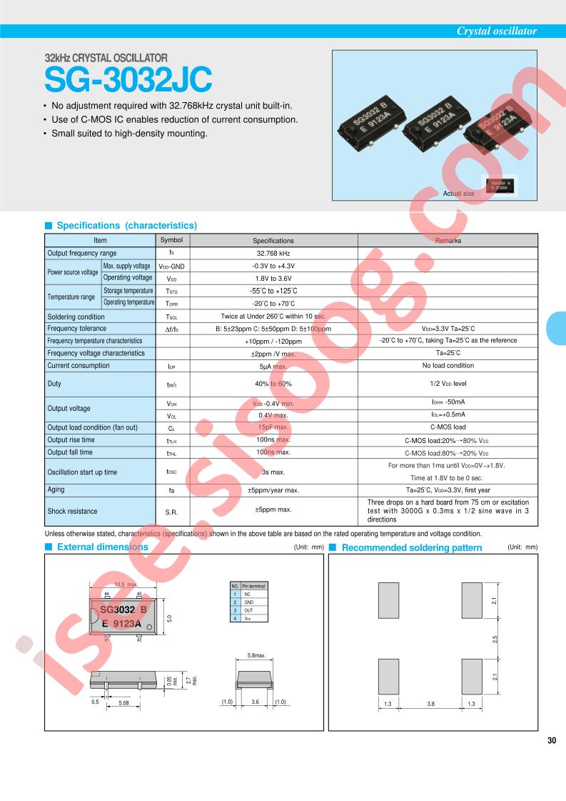 SG-3032JC