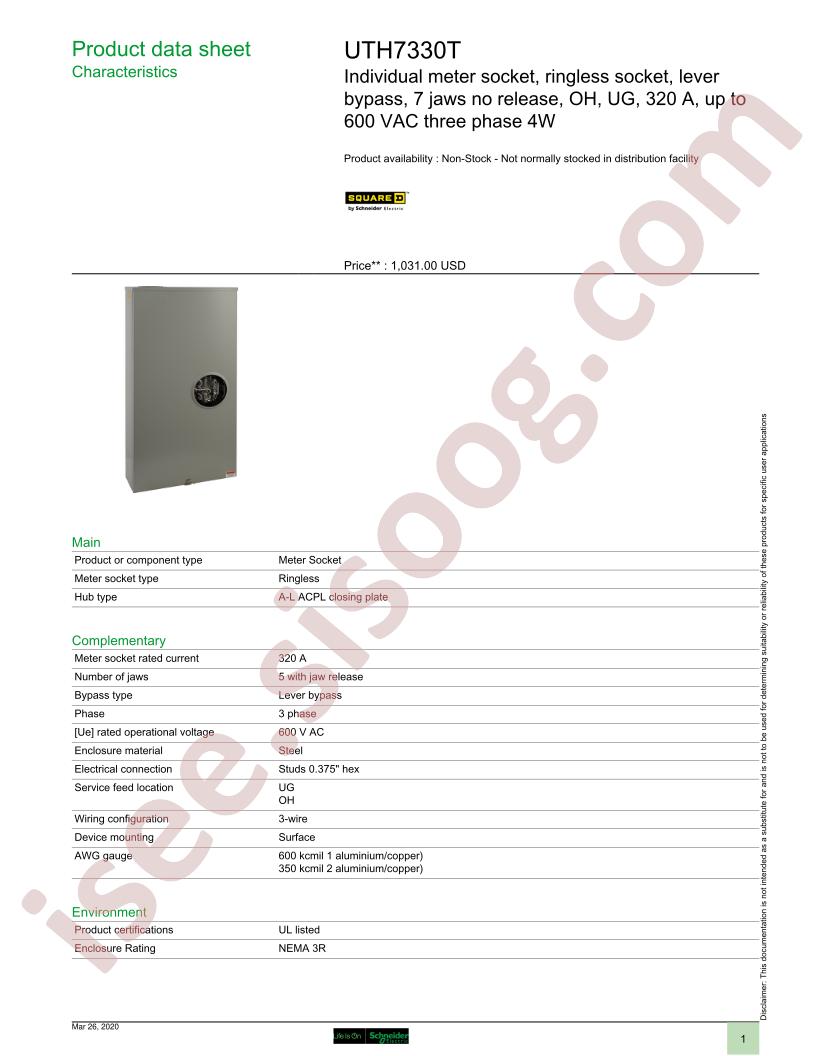 UTH7330T
