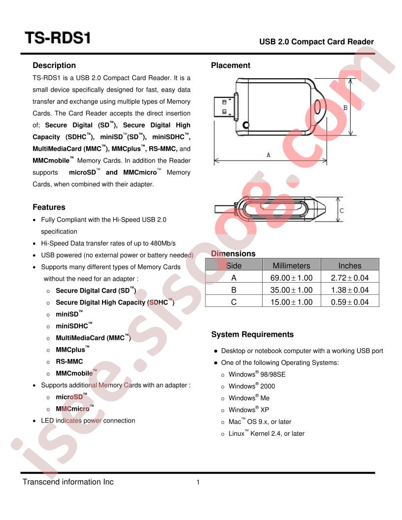 TS-RDS1