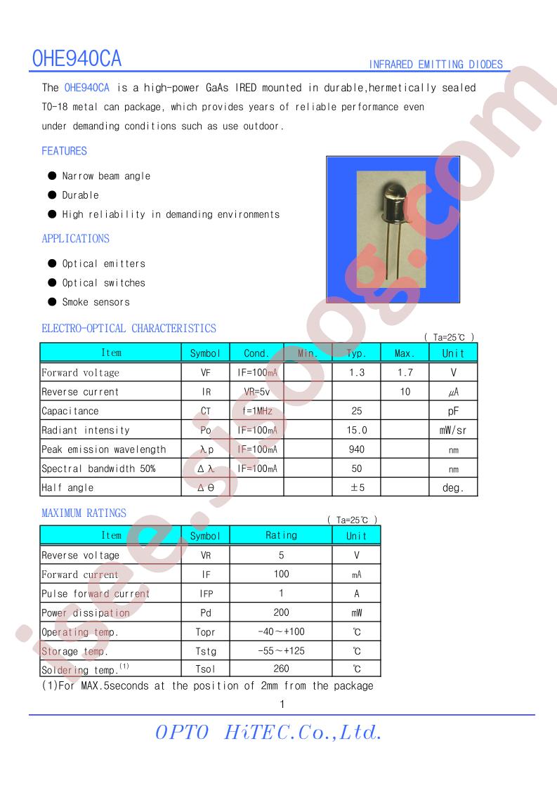 OHE940CA