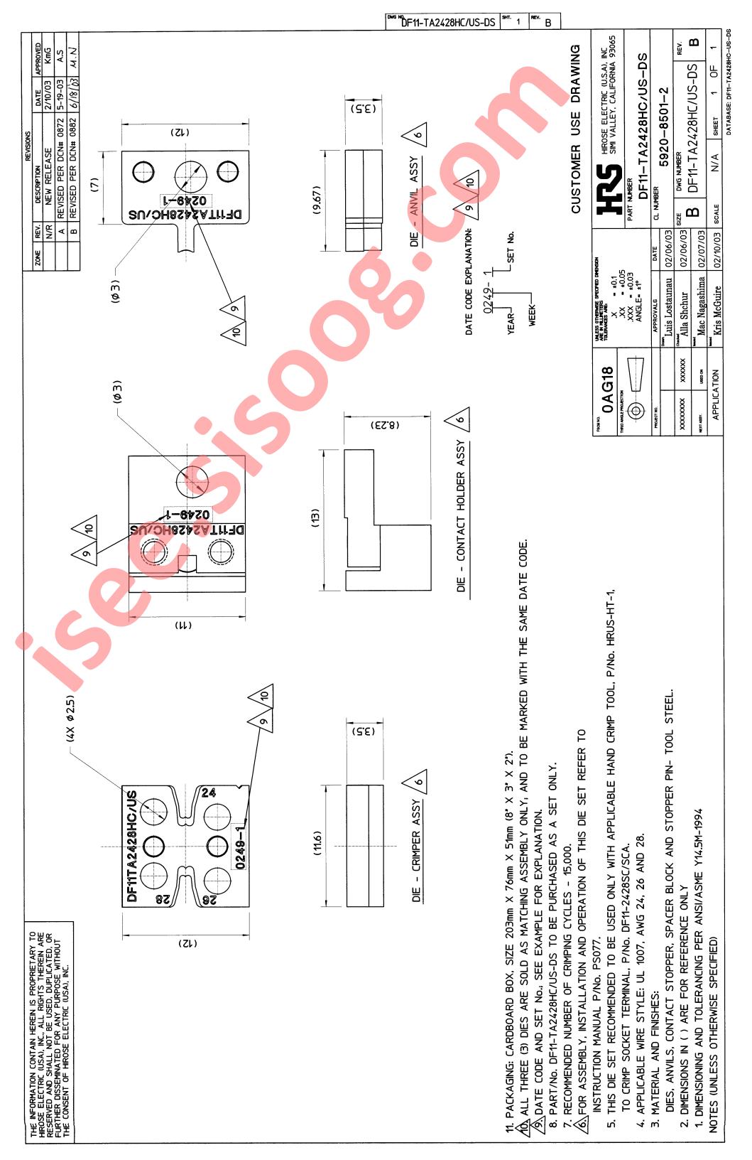 DF11-TA2428HCUS-DS