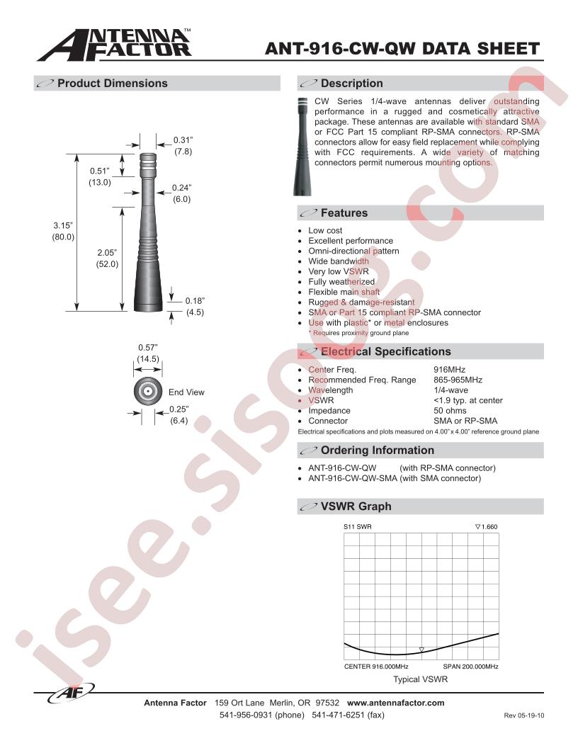 ANT-916-CW-QW