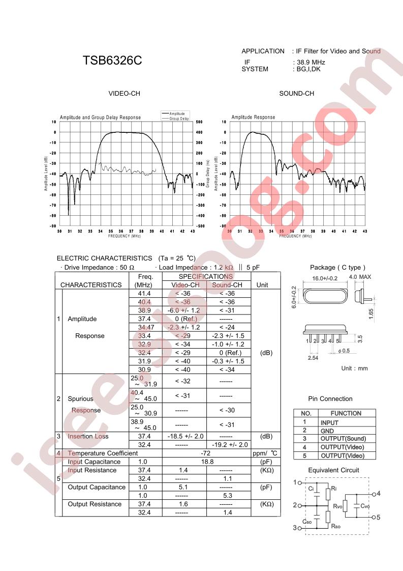 TSB6326C