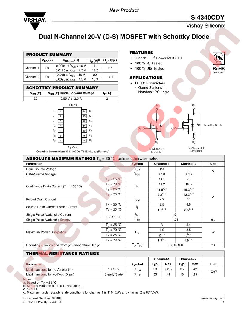 SI4340CDY