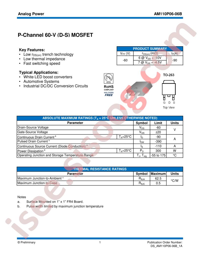 AM110P06-06B