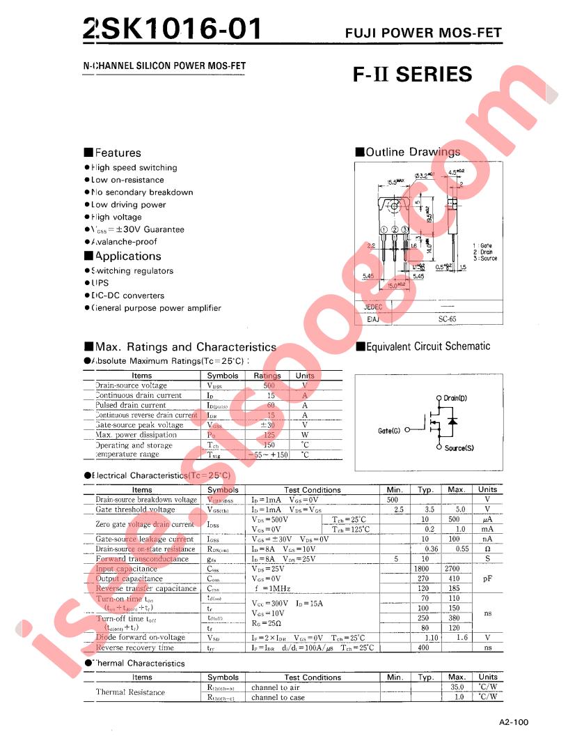 2SK1016-01