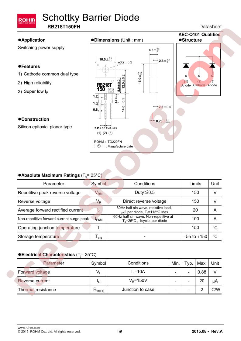 RB218T150FH
