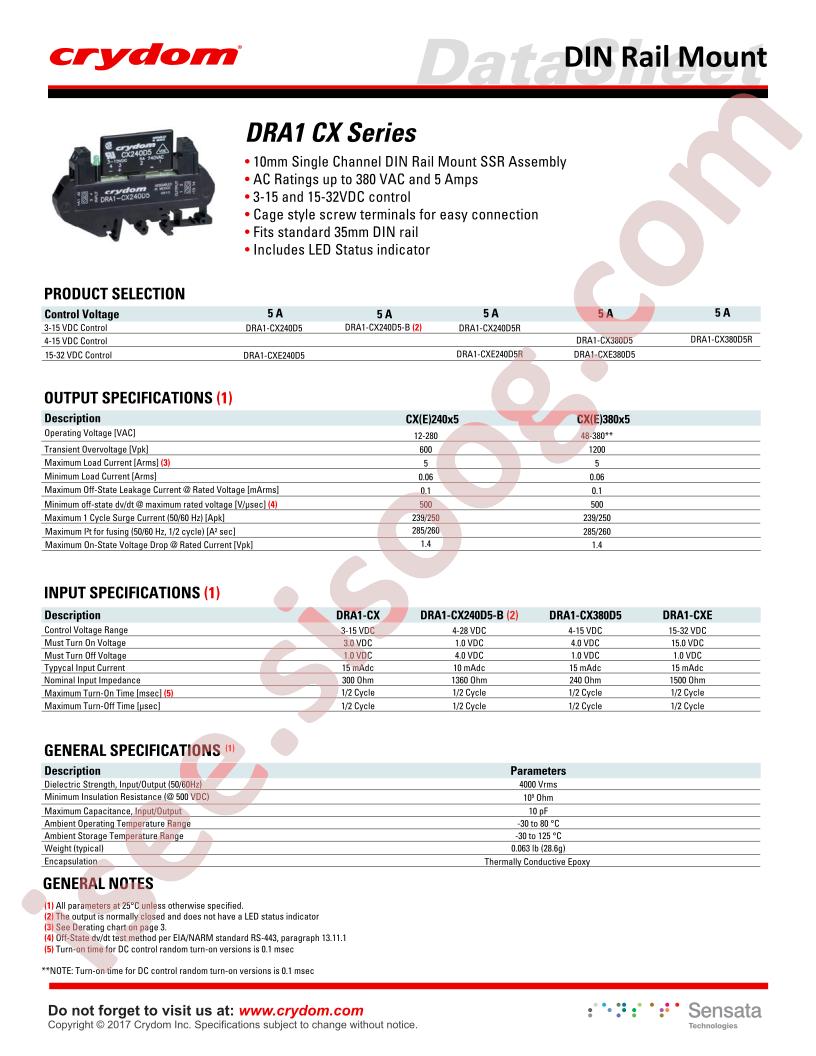 DRA1-CX380D5R