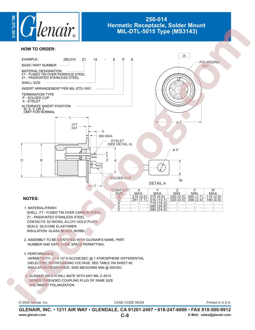 250-014FT10S-6PW