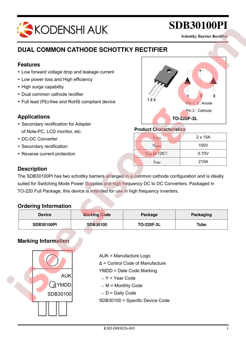 SDB30100PI