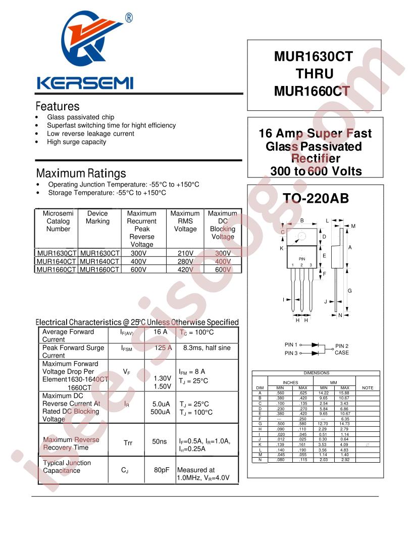 MUR1630CT