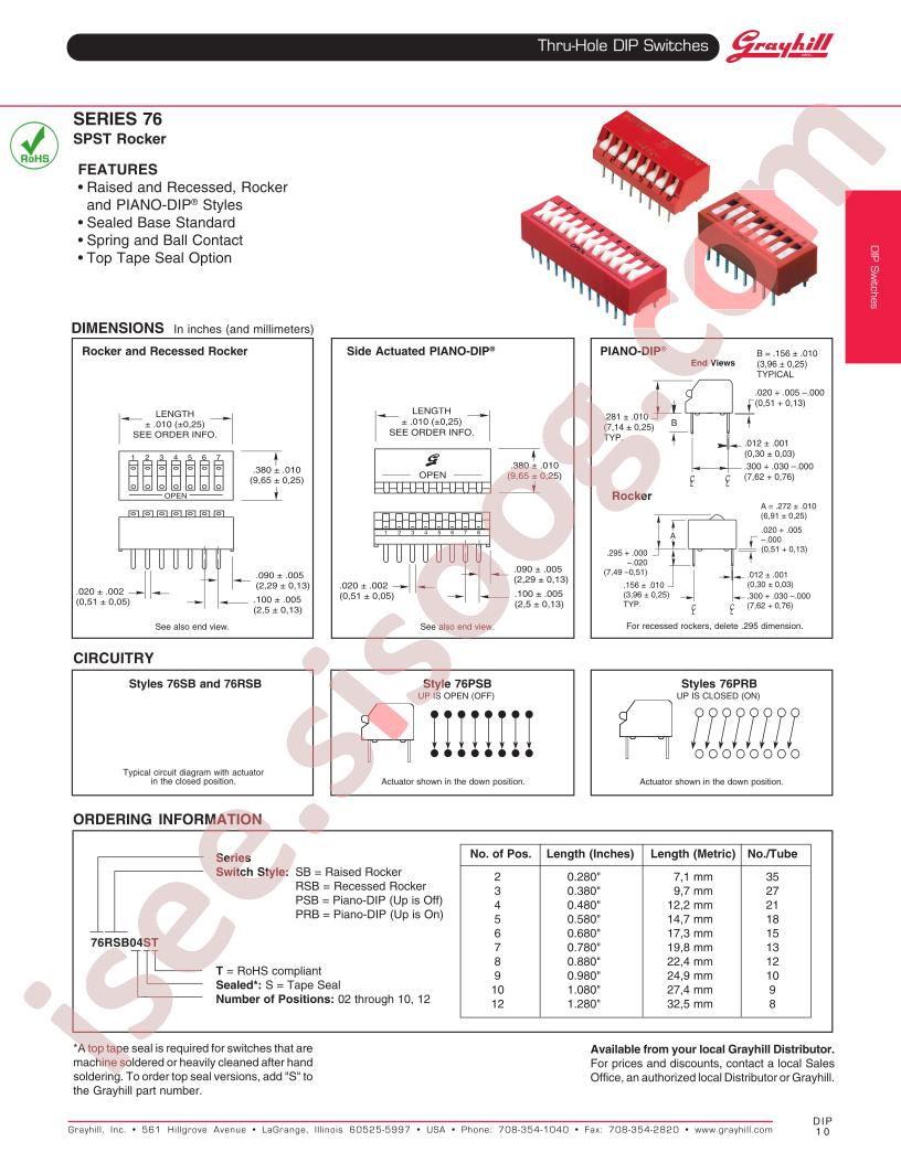 76RSB04ST