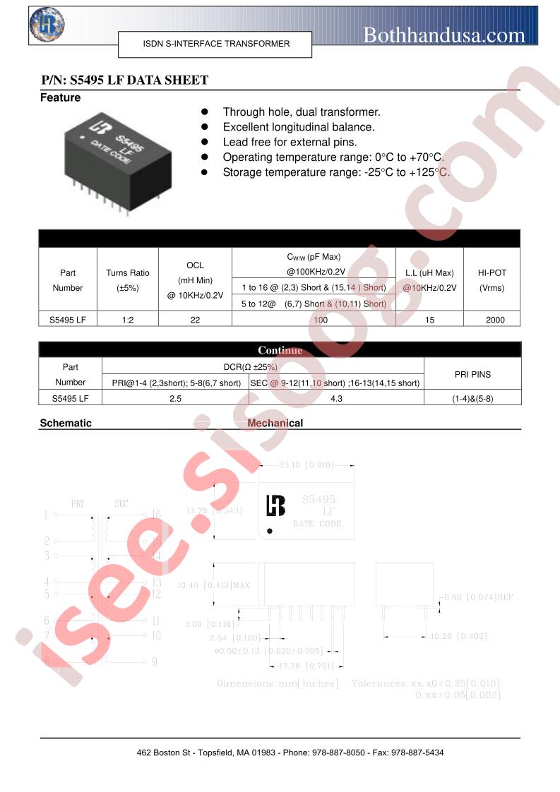 S5495LF