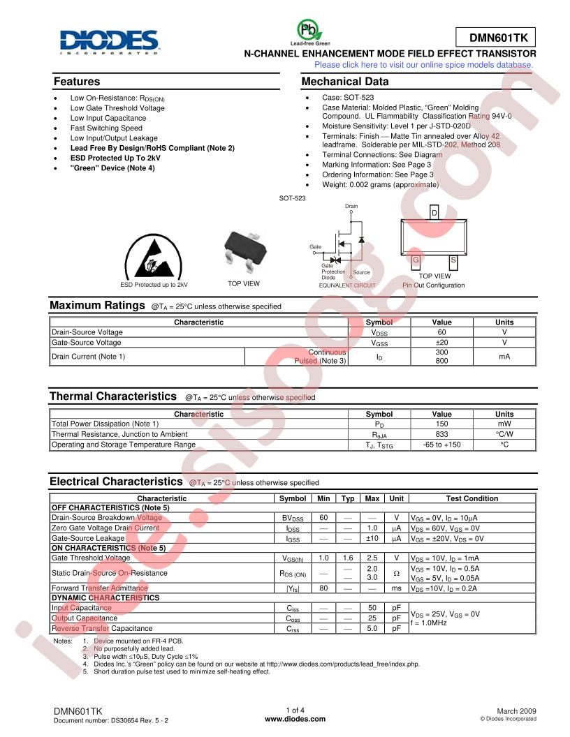 DMN601TK