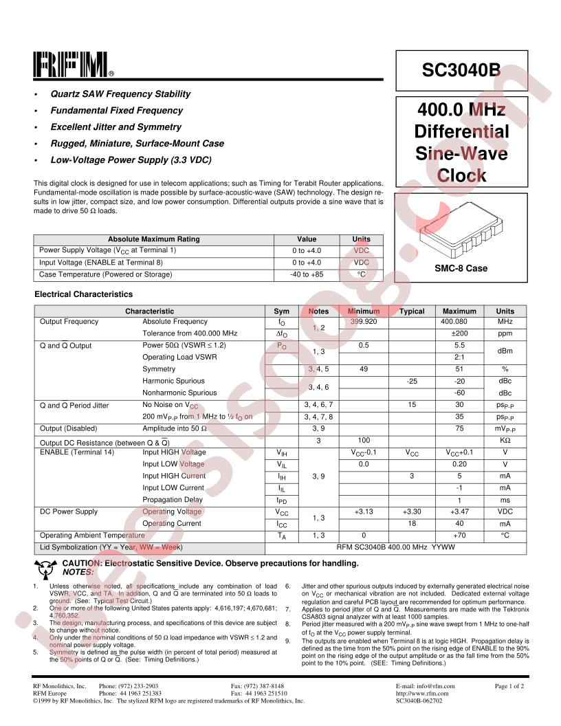 SC3040B