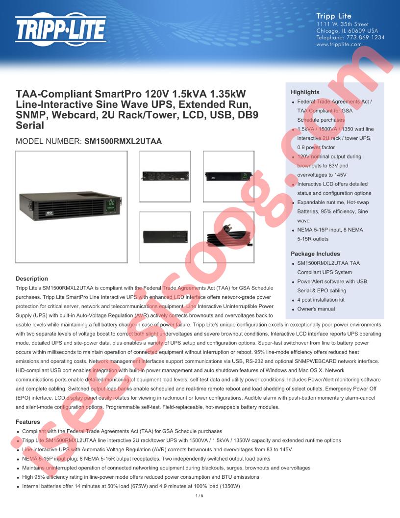 SM1500RMXL2UTAA