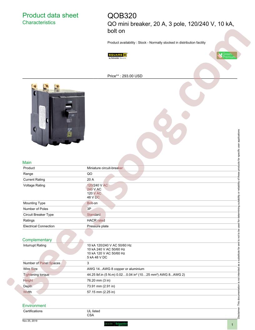 QOB320