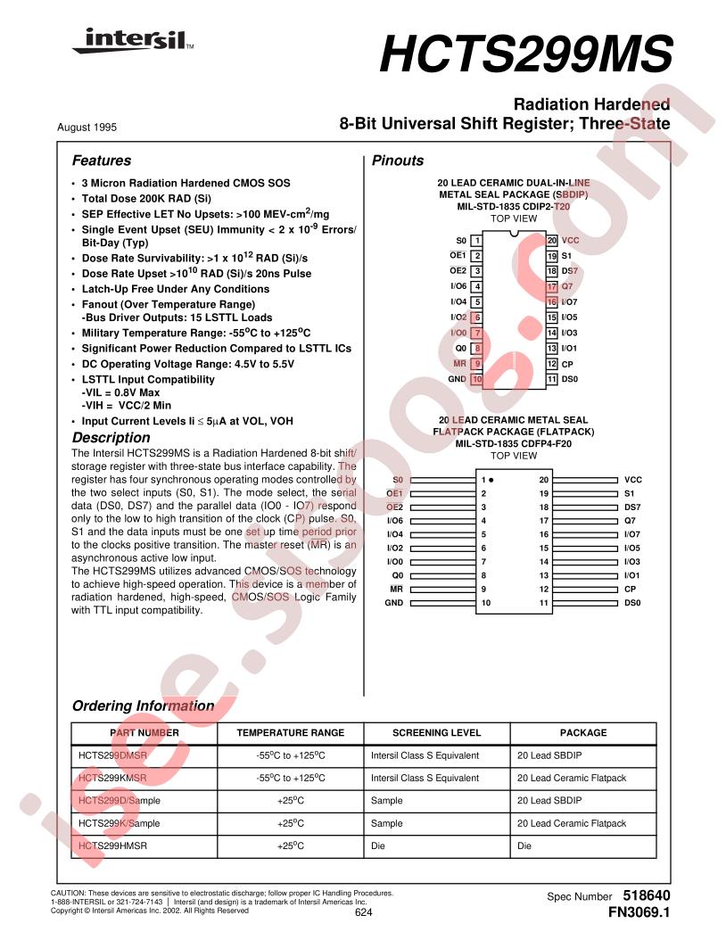 HCTS299D