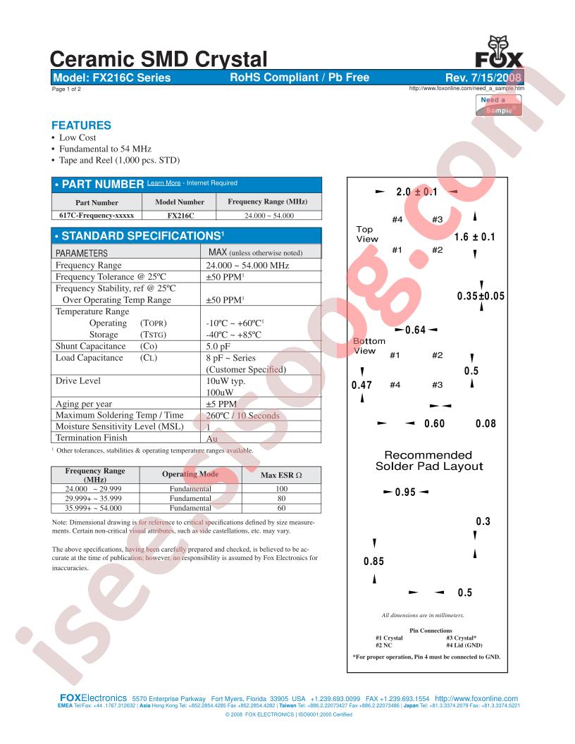 FX216C