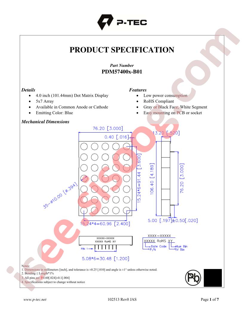 PDM57400C-B01