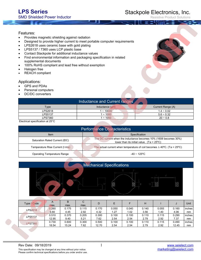 LPS2618MT4R7