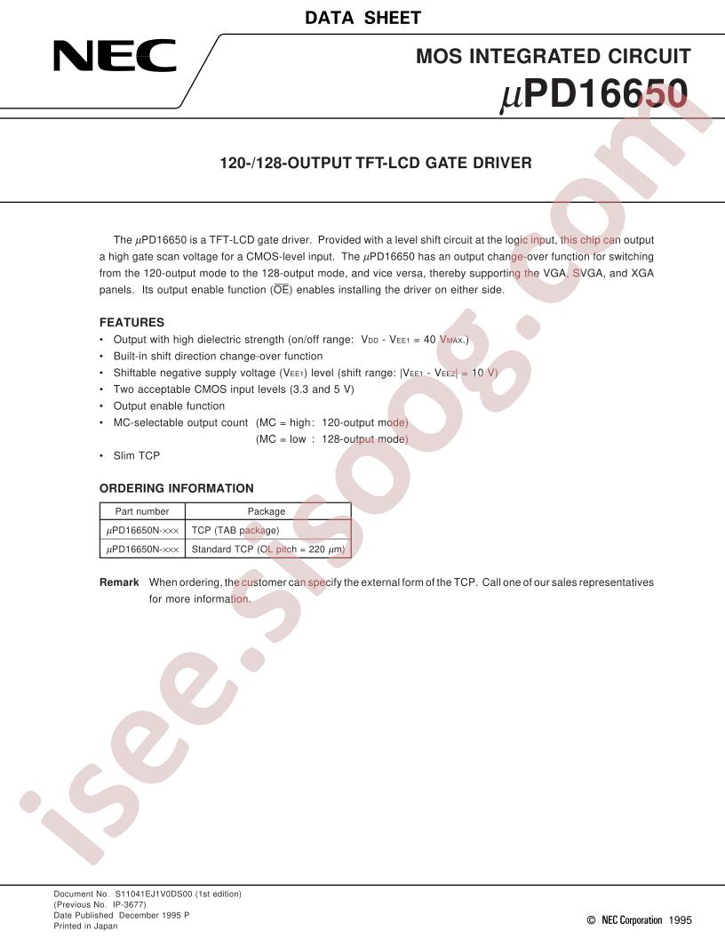 UPD16650