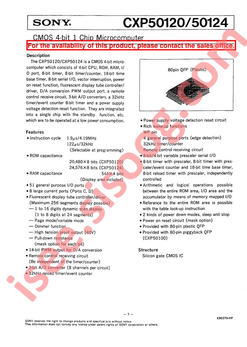 CXP50120