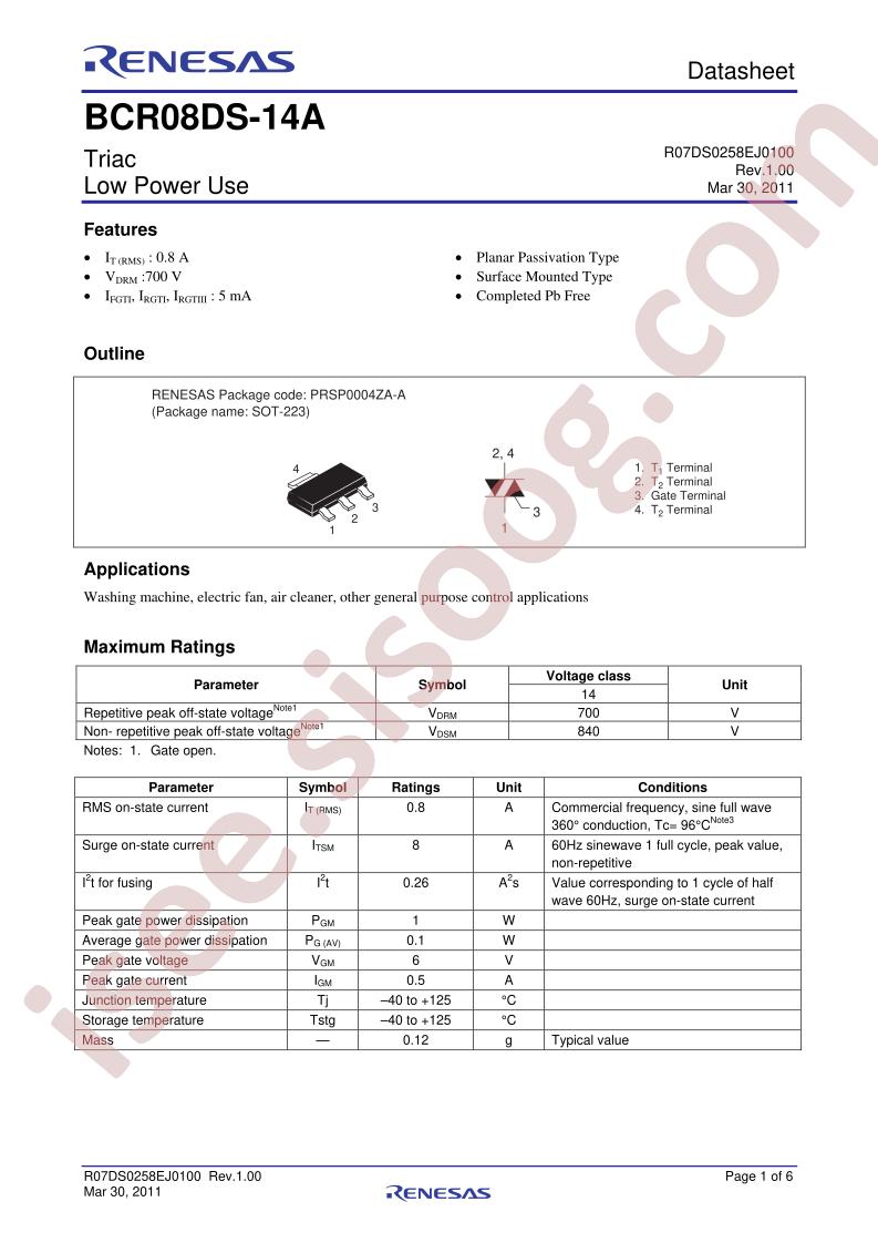 BCR08DS-14A