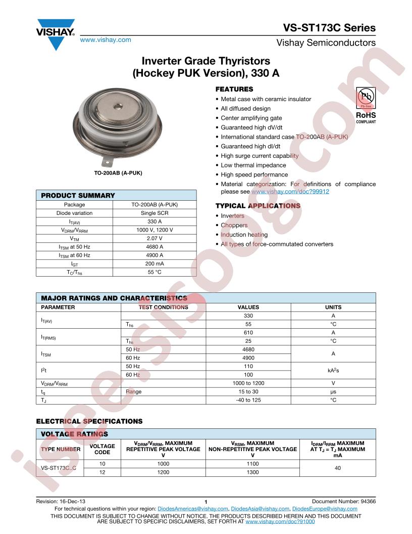 VS-ST173C