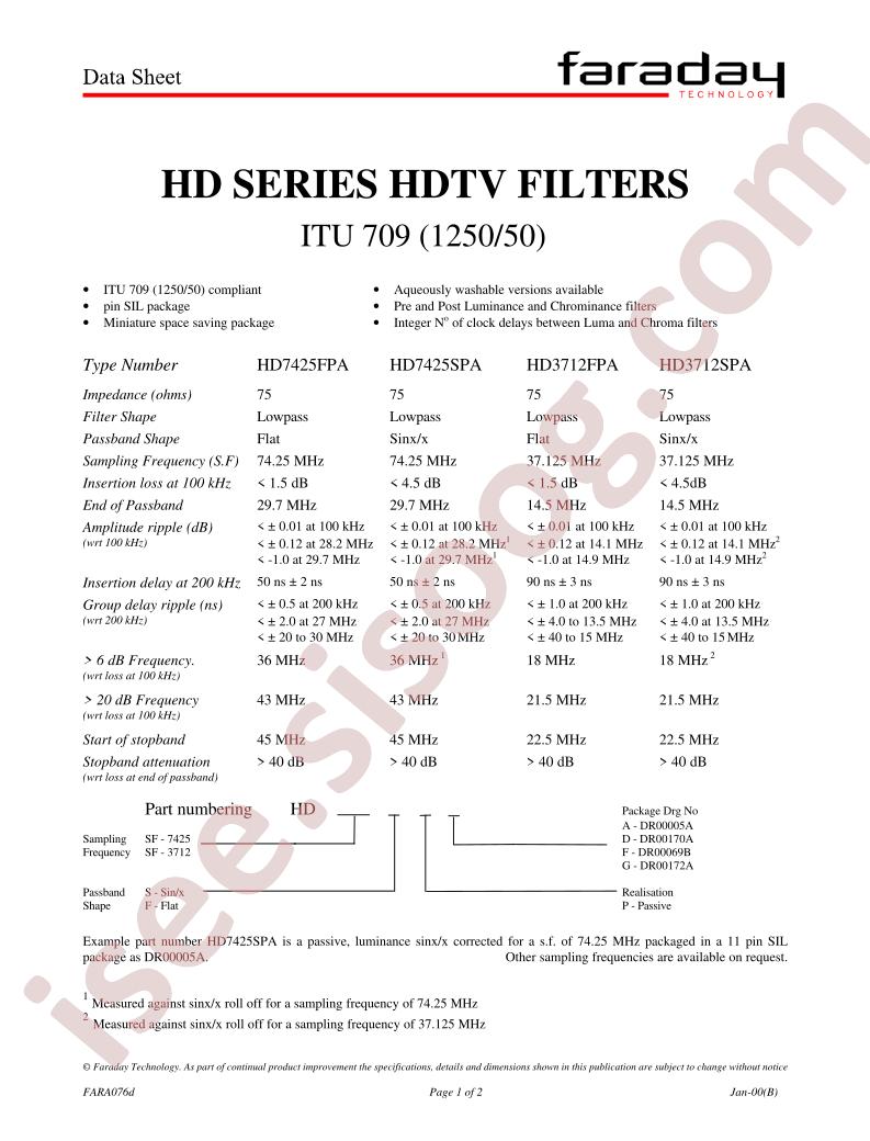 HD7425FPA