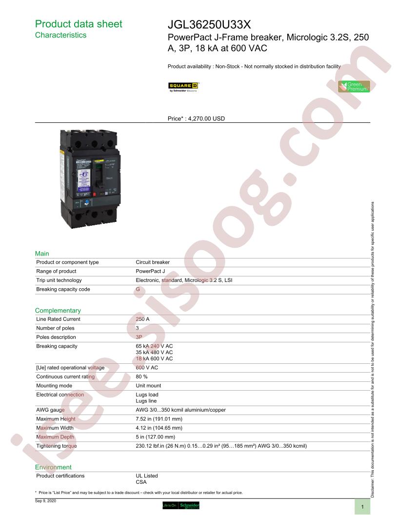 JGL36250U33X