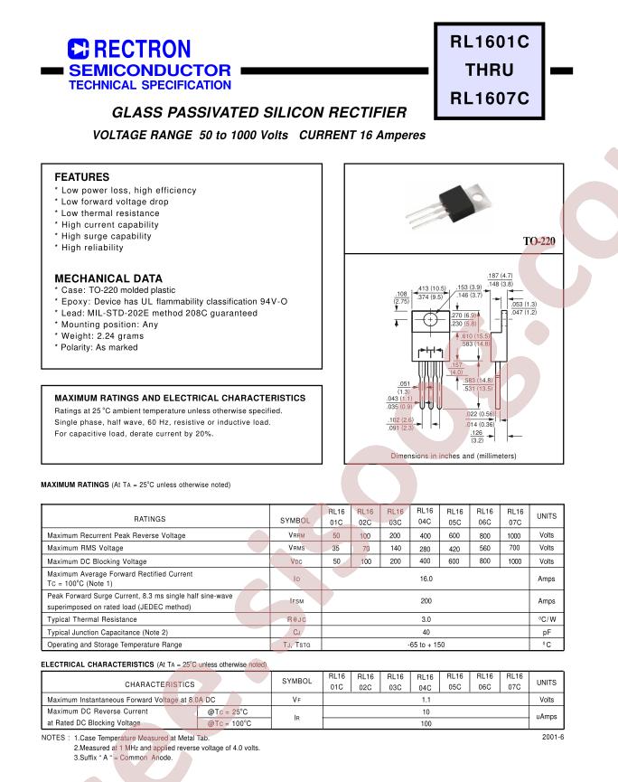 RL1601C