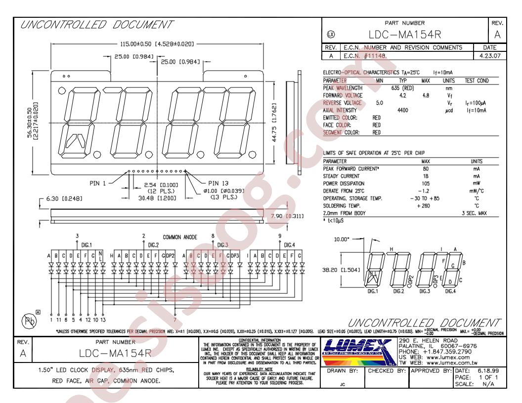 LDC-MA154R