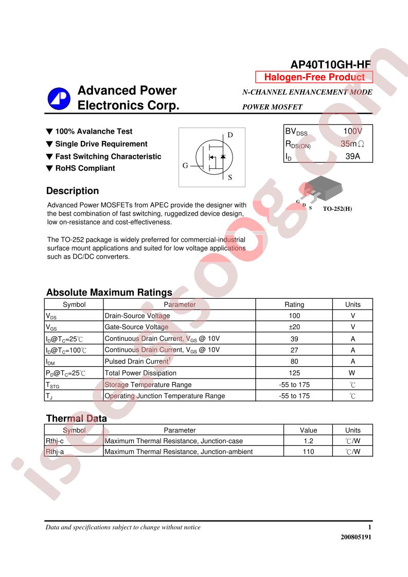 AP40T10GH-HF