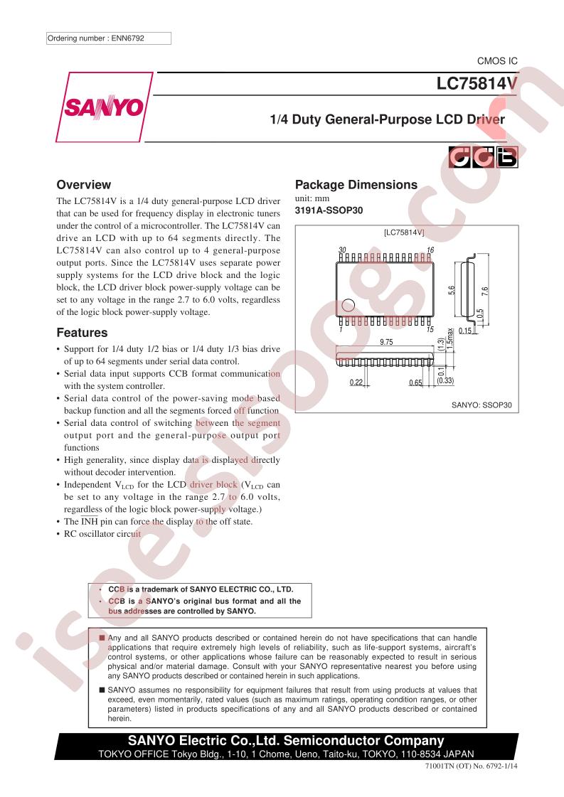 LC75814V