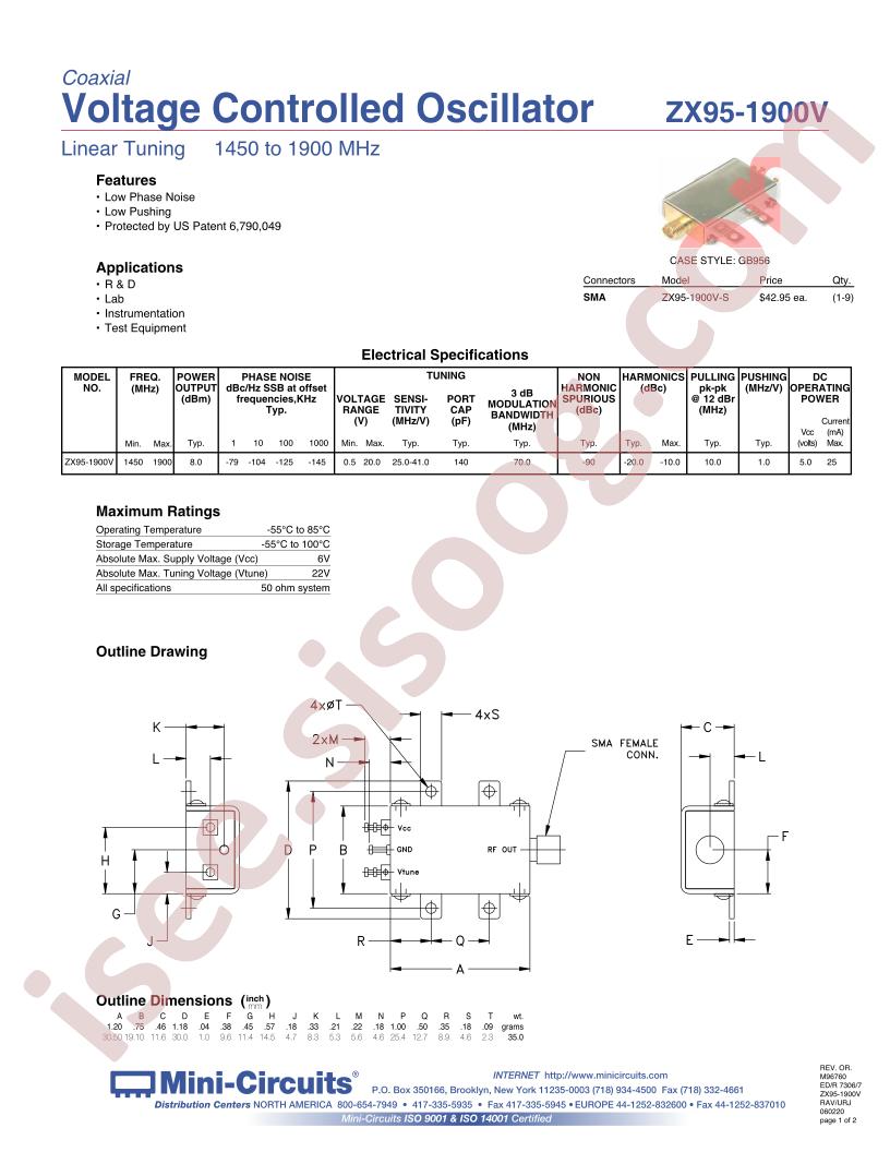 ZX95-1900V