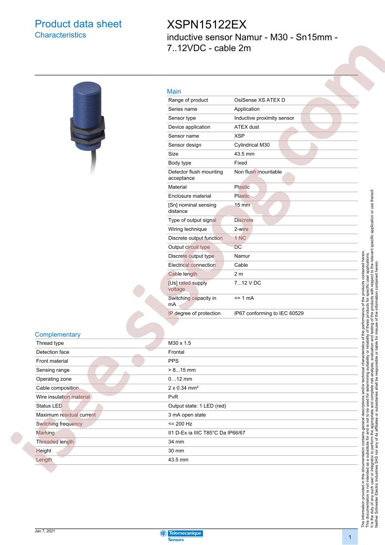 XSPN15122EX