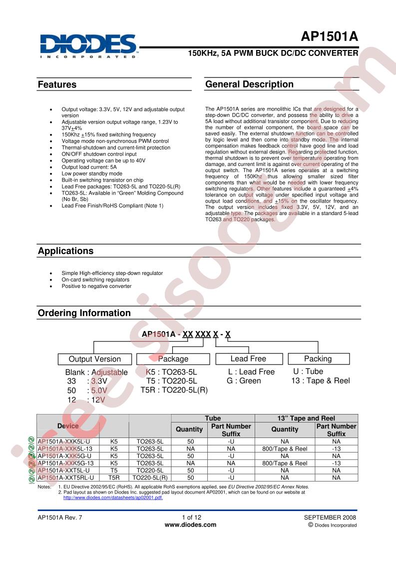 AP1501A-12T5RL-U