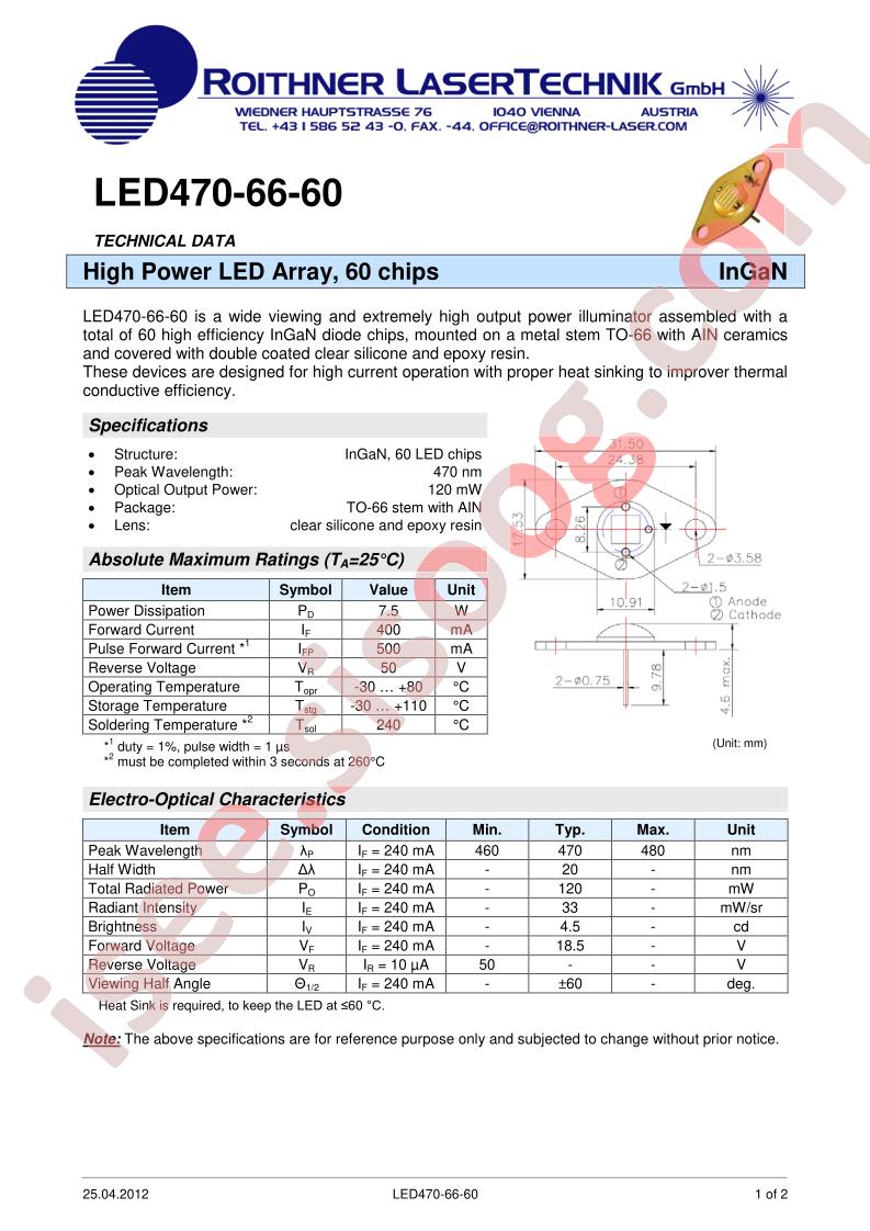 LED470-66-60
