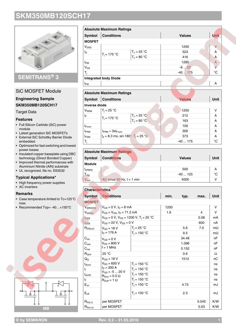 SKM350MB120SCH17